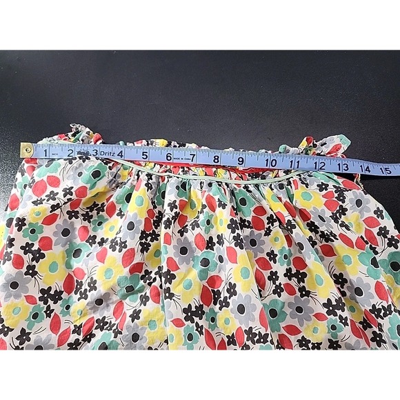 Vintage Hostess Half Apron Shabby Cottage Retro MCM Handmade Small - Picture 6 of 7